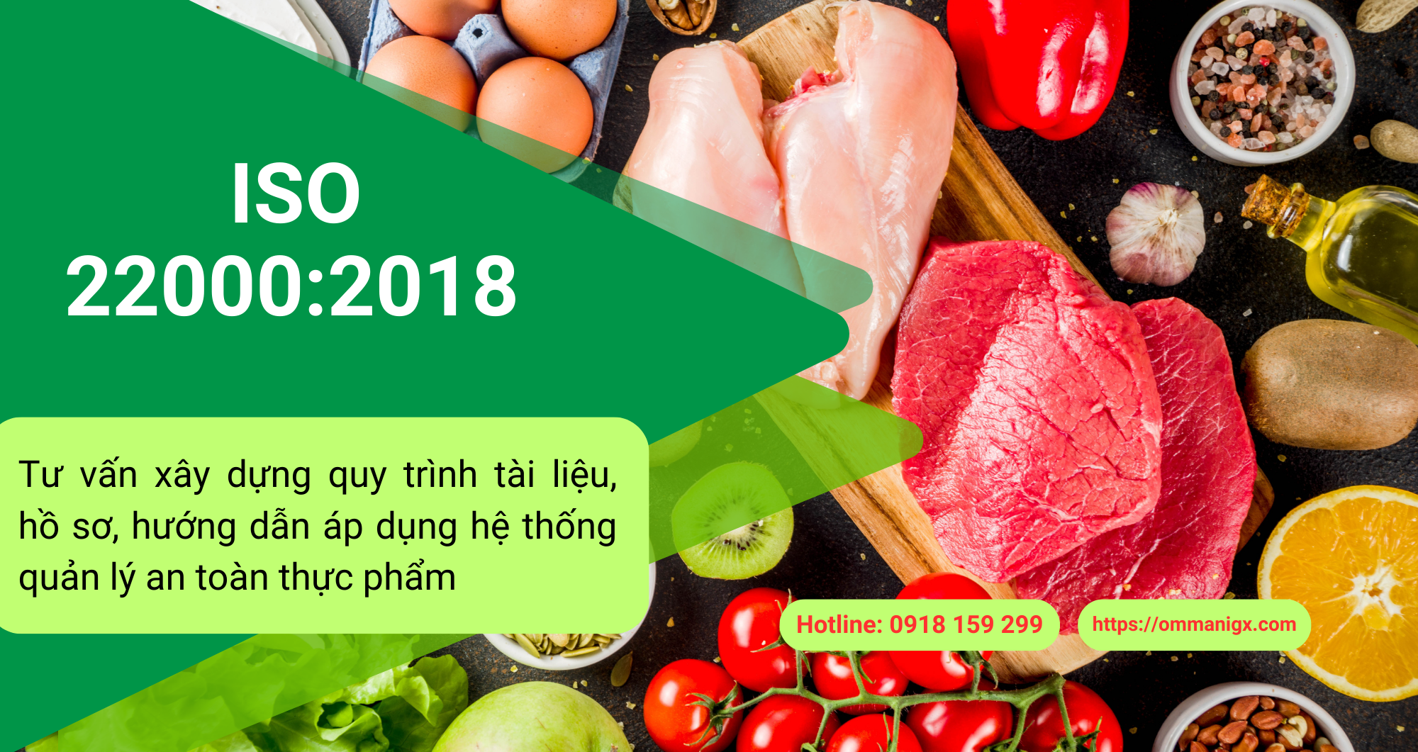 Tư Vấn Xây Dựng và Triển Khai ISO 22000:2018 - Hệ thống Quản lý An toàn Thực phẩm