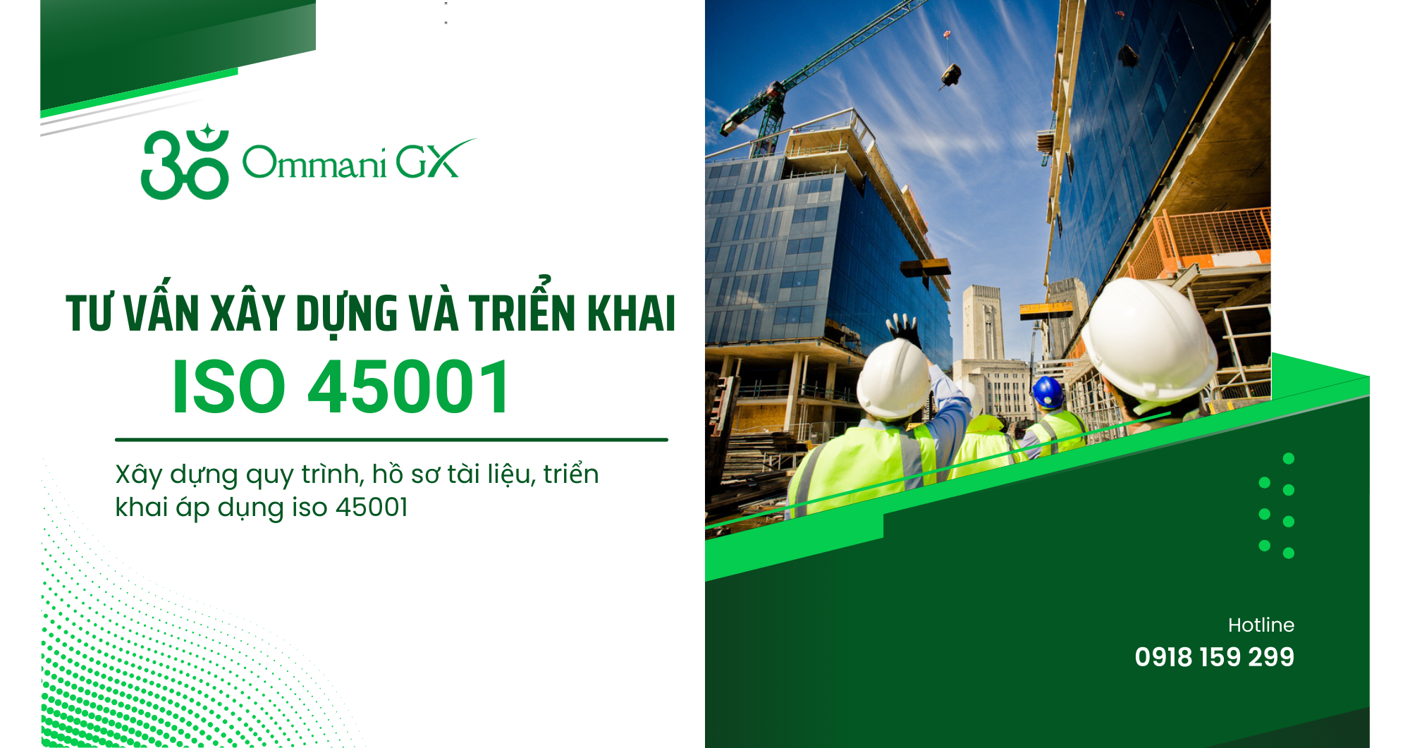 Tư Vấn Xây Dựng và Triển Khai ISO 45001:2018 - Hệ thống Quản lý An toàn và Sức khỏe nghề nghiệp