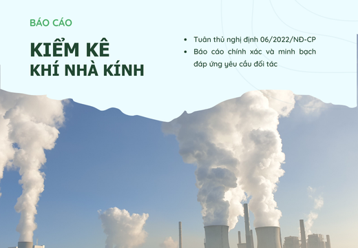 Tư vấn lập báo cáo kiểm kê khí nhà kính