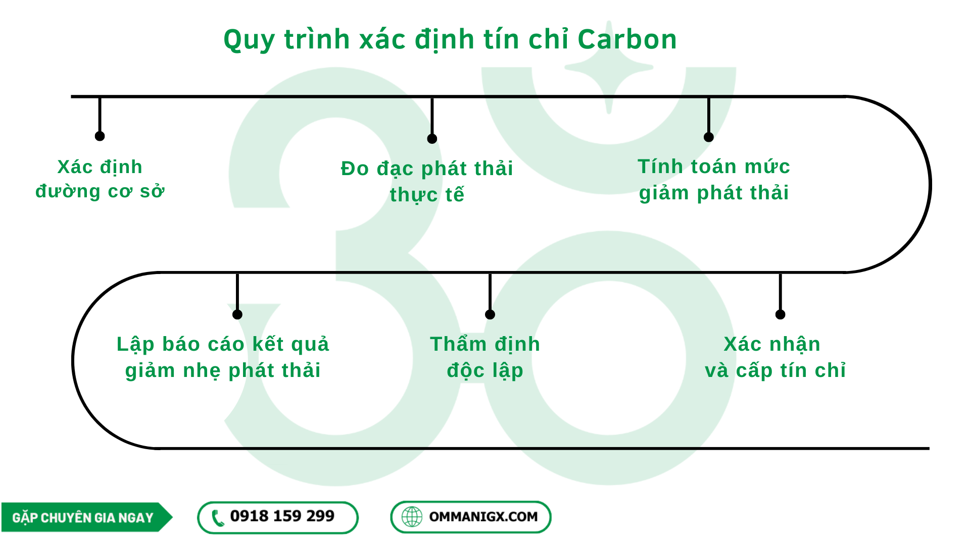 Quy trình xác định tín chỉ Carbon